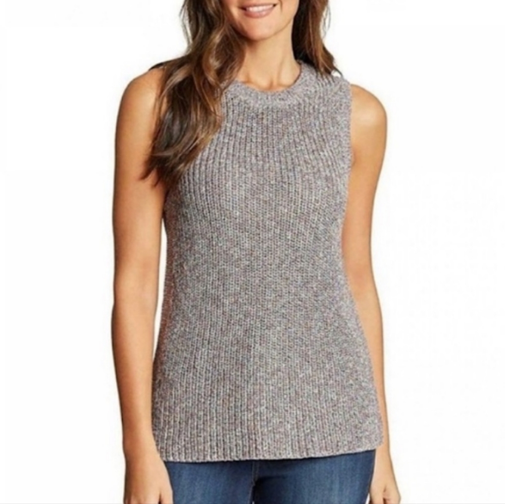 🏷️NWT Ella Moss Marge sleeveless sweater Juniors Large